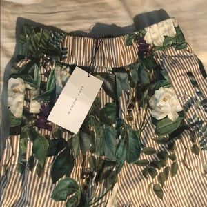 Zara woman culotte style pants